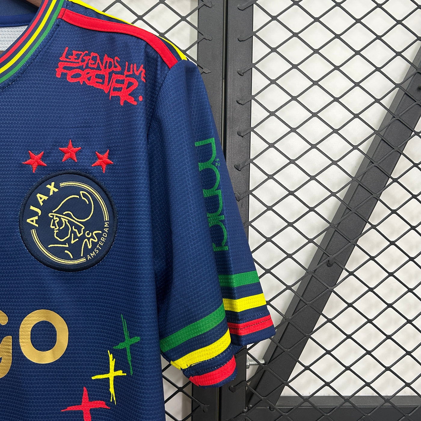 Ajax Shirt 2025/2026 - Bob Marley Edition Jersey Blue