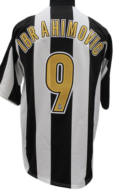 Zlatan Ibrahimovic - Juventus Home Retro Shirt 2004/2005