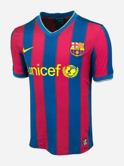 Zlatan Ibrahimovic - Barcelona Home Retro Shirt 2009/2010