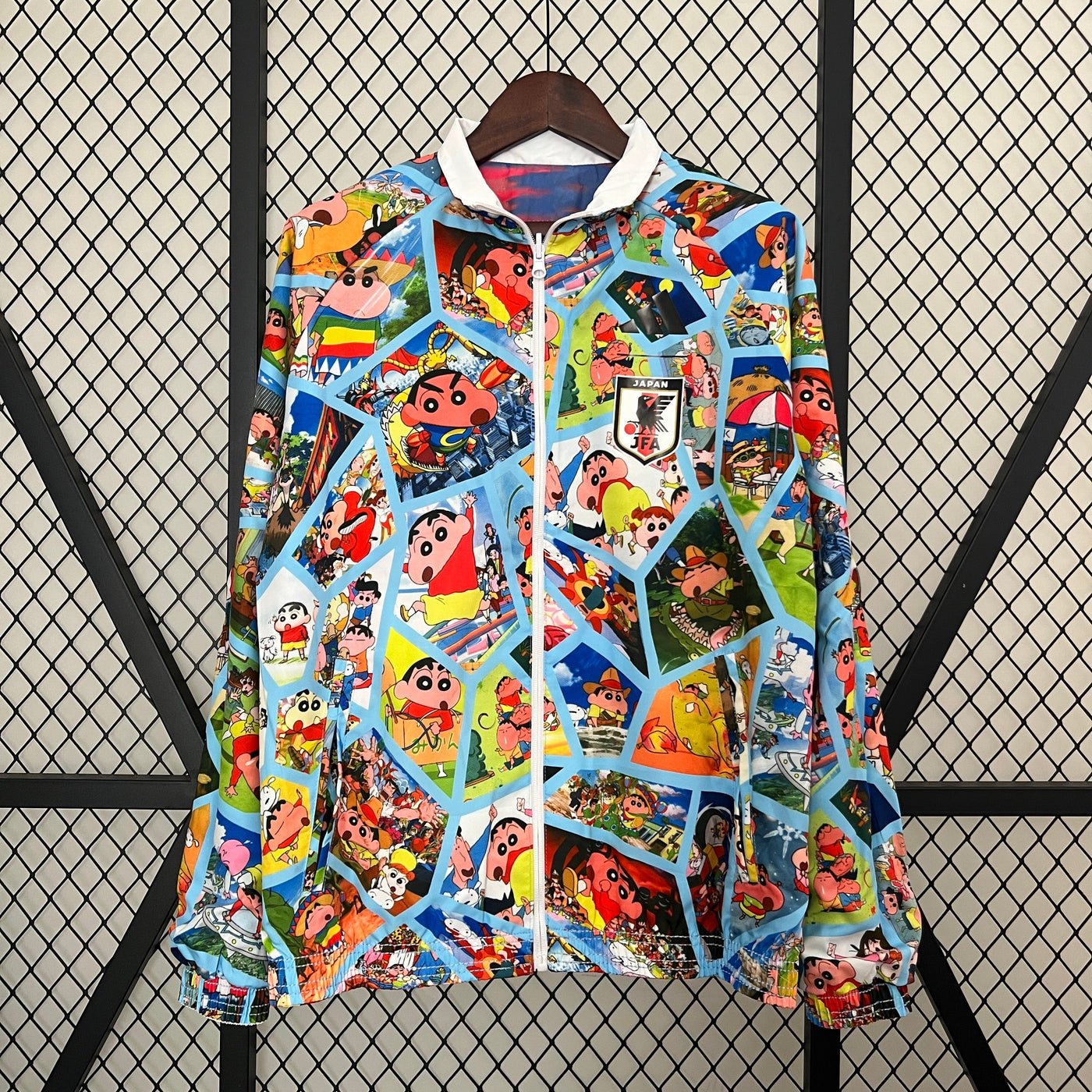 Japan Cartoon Edition Reversible Trench Coat Windbreaker 2024/2025