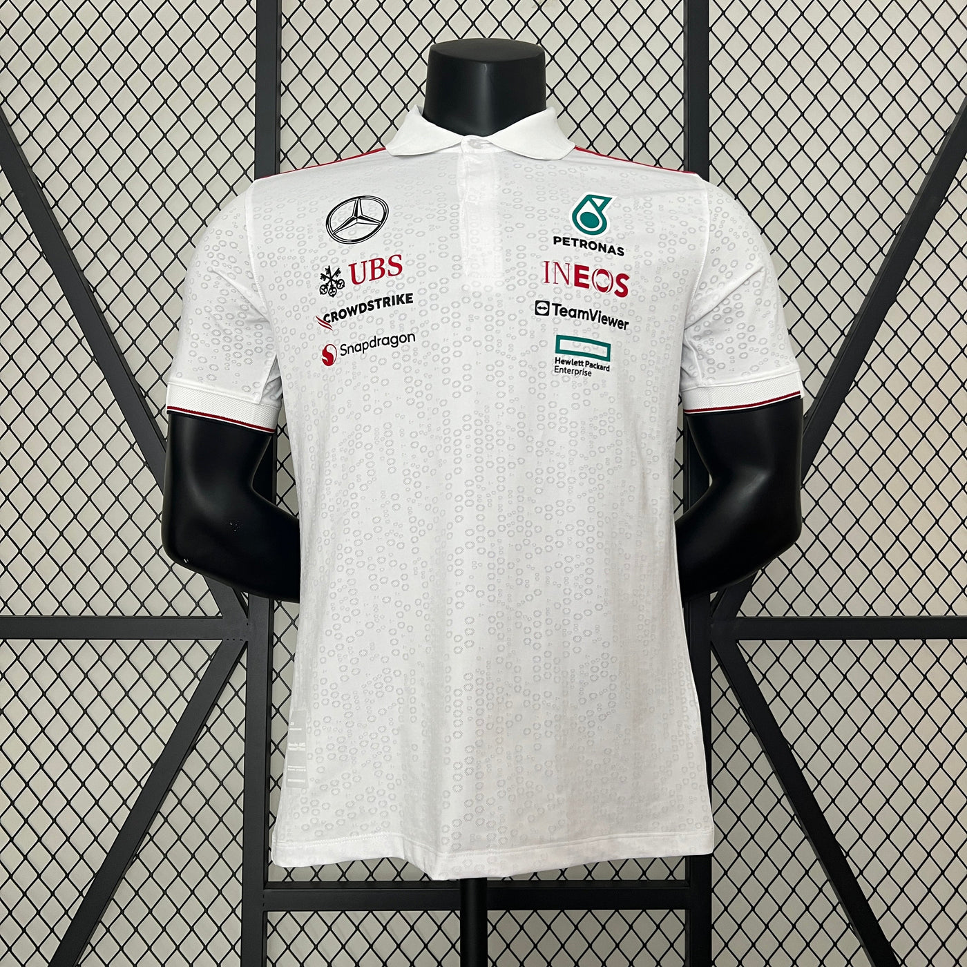 Formula 1™ Team Polo Shirt - Mercedes-AMG Petronas White