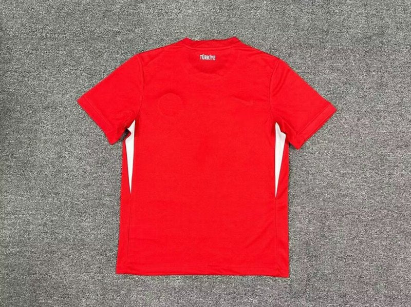 Turkije 2024/2025 Voetbalshirt - Maat S tot XXXL | Gepersonaliseerde Opties Beschikbaar