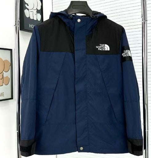 The North Face Martis Jacket Windbreaker Leather Blue/Black