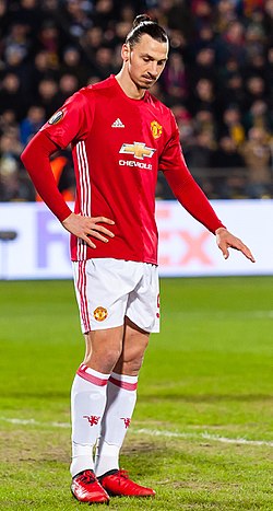 Zlatan Ibrahimovic - Manchester United Home Retro Shirt 2016/2017