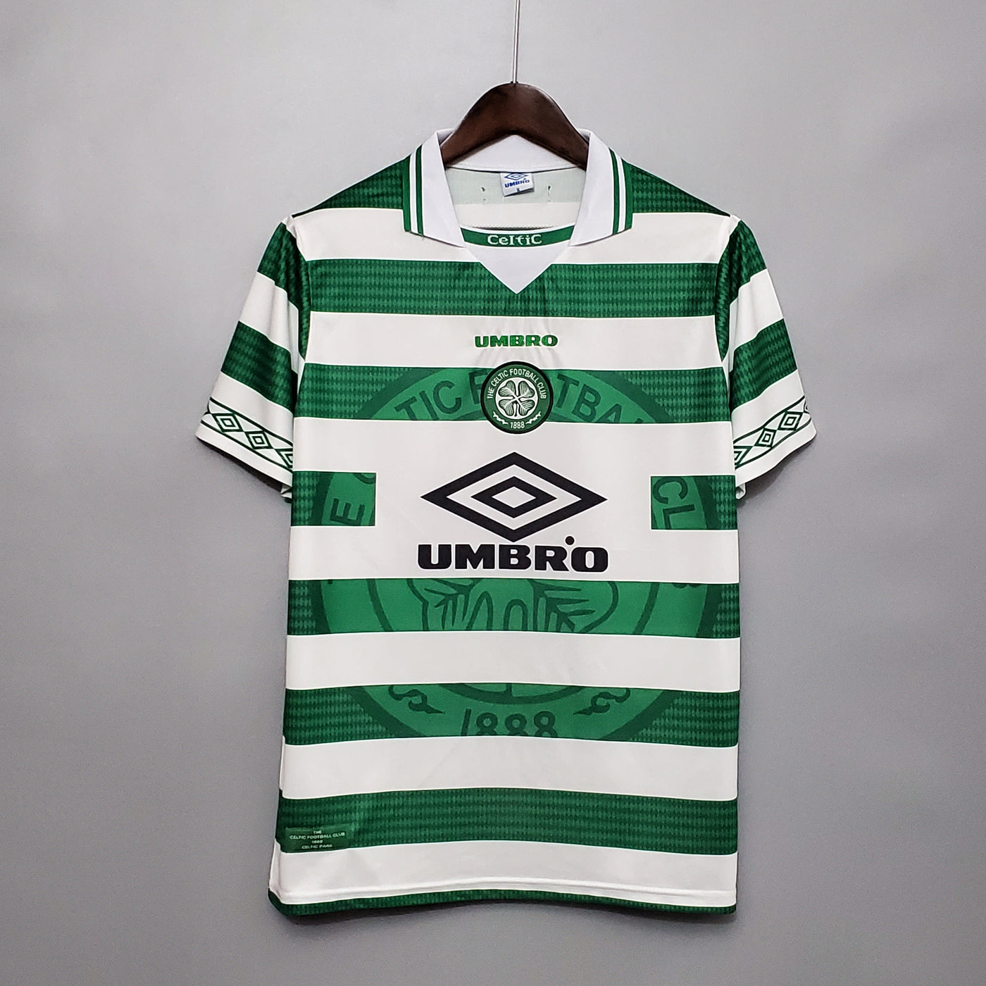 Henrik Larsson - Celtic Home Retro Shirt 1998/1999