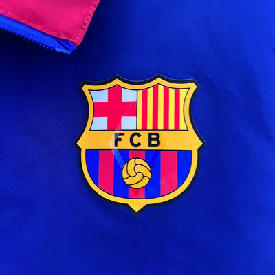 FC Barcelona Reversible Trench Coat Windbreaker 2024