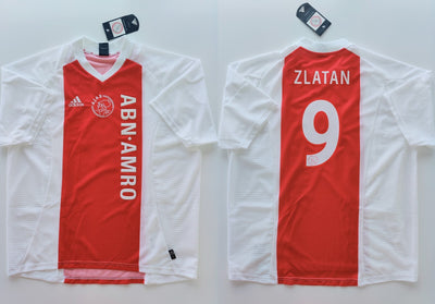 Zlatan Ibrahimovic - Ajax Home Retro Shirt 2002/2003