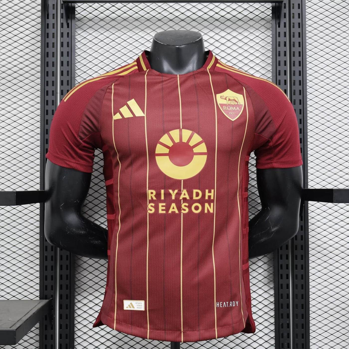 Officiële AS Roma Special Edition Shirt 2024/2025 - Bordeaurood met Gouden Details
