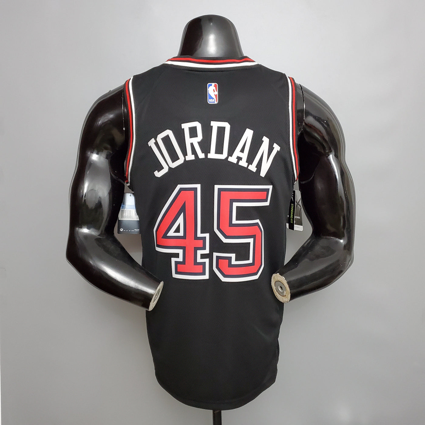 Nba Jersey - USA Basket Team - Chicago Bulls Black 45 Jordan