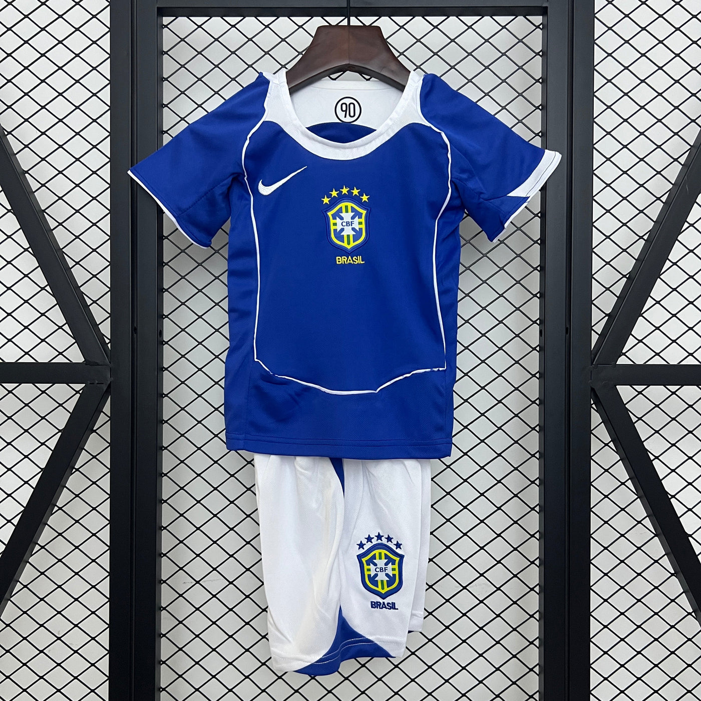 Brazil Kids Away Kit 2004 Retro Version