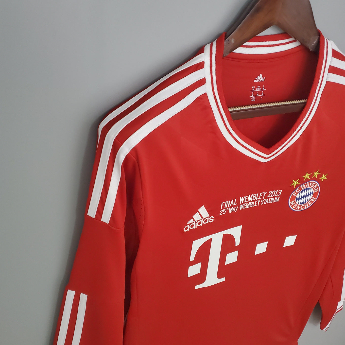 Retro long sleeve Bayern Munich 13/14 Champions League home S-XXL