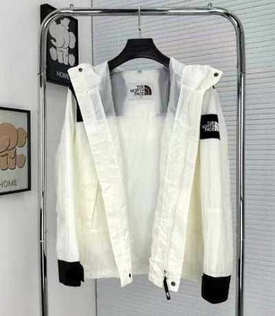 The North Face Martis Jacket Windbreaker Leather White/Black