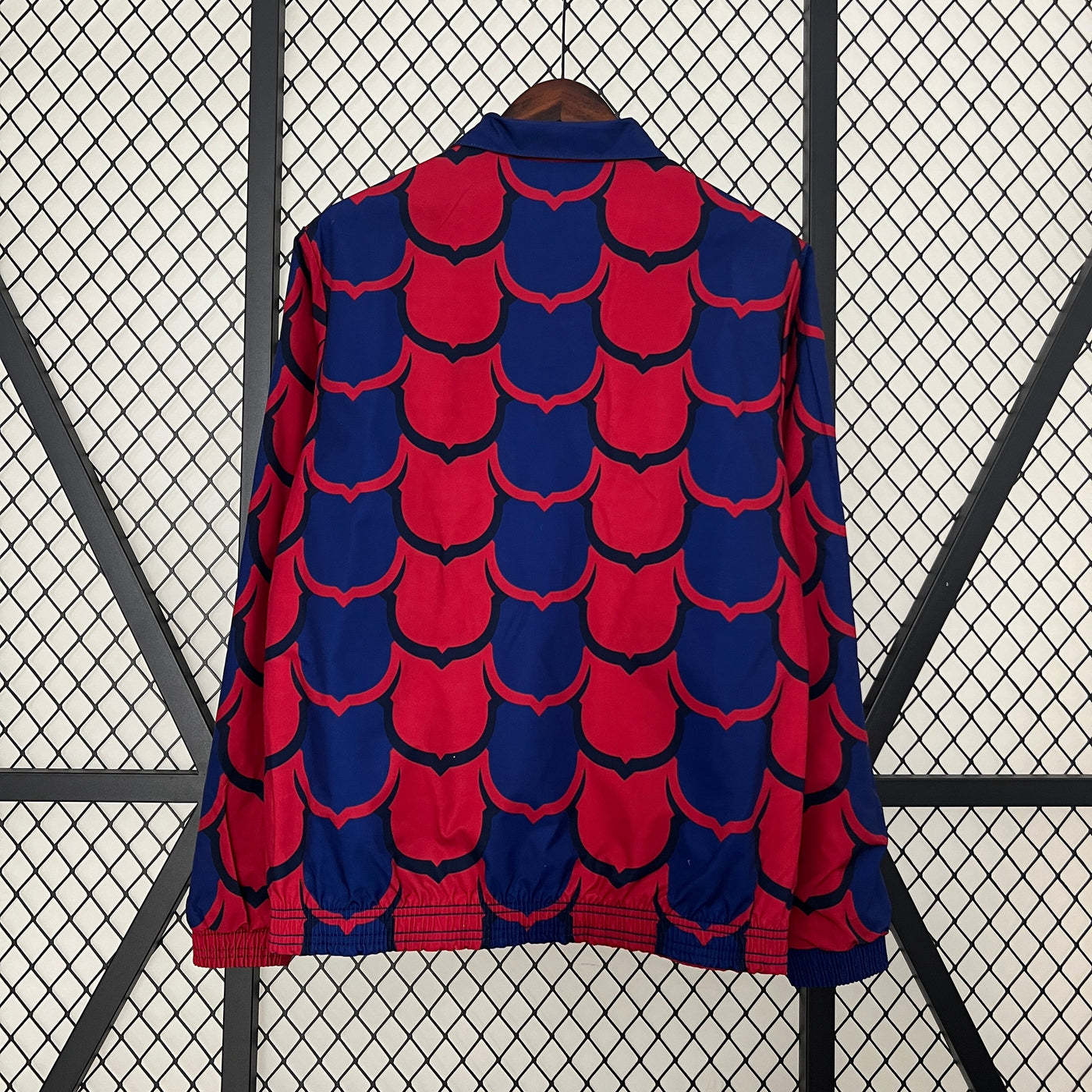 FC Barcelona Reversible Trench Coat Windbreaker 2024
