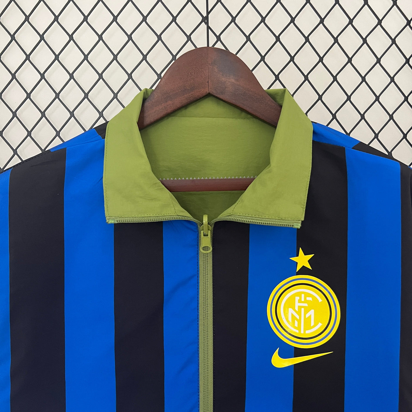 Inter Milan Reversible Trench Coat Windbreaker 2024/2025