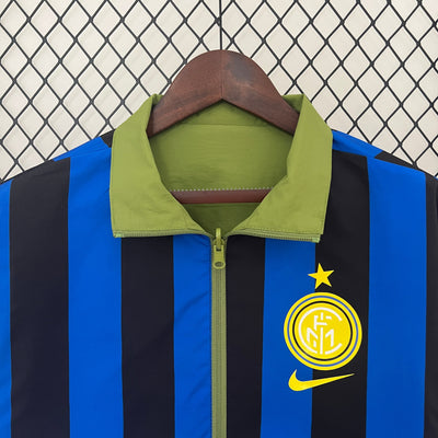 Inter Milan Reversible Trench Coat Windbreaker 2024/2025