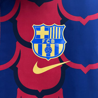 FC Barcelona Reversible Trench Coat Windbreaker 2024