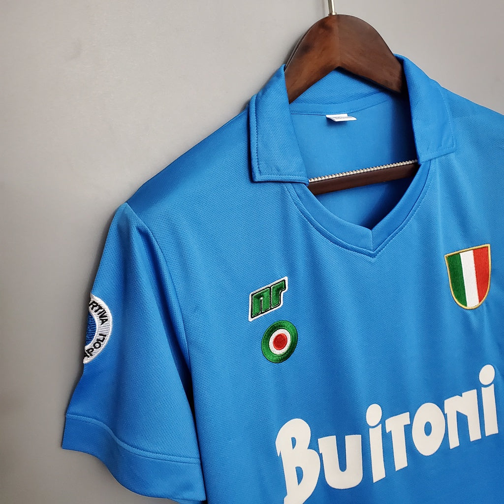 Diego Maradona 10 Napoli Thuis Shirt 1987/1988 - S tot XXXL