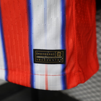 Officiële Atlético Madrid Derde Shirt 2024/2025 - Rood, Wit en Blauw