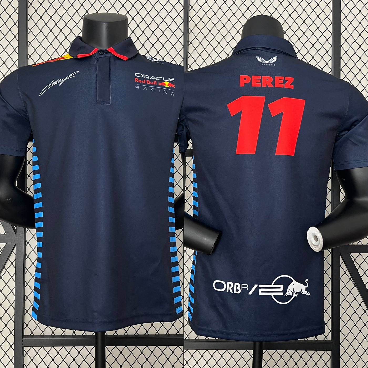 Formula 1™ Team Polo Shirt - Red Bull Racing Oracle - 11 Perez Edition