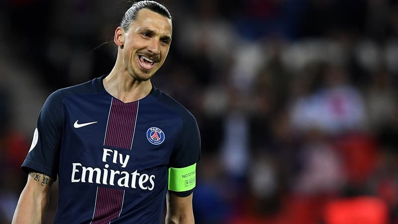 Zlatan Ibrahimovic - Psg Home Retro Shirt 2016/2017