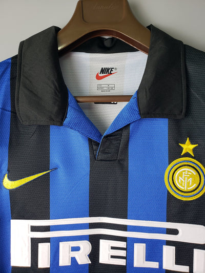 Inter Home Retro Shirt 1998 - Zamorano 1+8 Edition