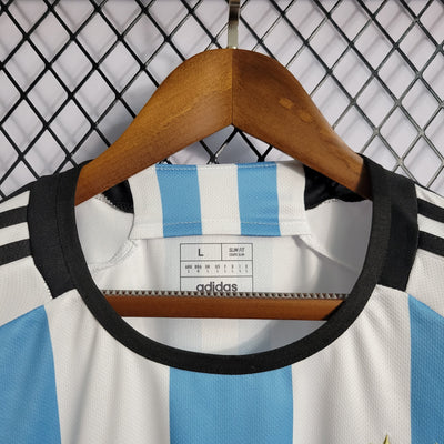 Lionel Messi 10 Argentinië Wereldkampioen 2022 Shirt - S tot XXXL