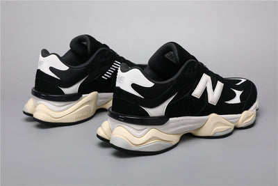 New Balance 9060-15 Black/White Shoes - Streetwear Sneakers
