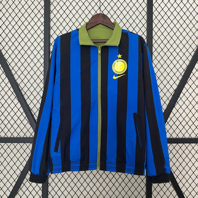 Inter Milan Reversible Trench Coat Windbreaker 2024/2025