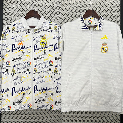 Real Madrid Windbreaker Trench Coat Reversible 2024/2025