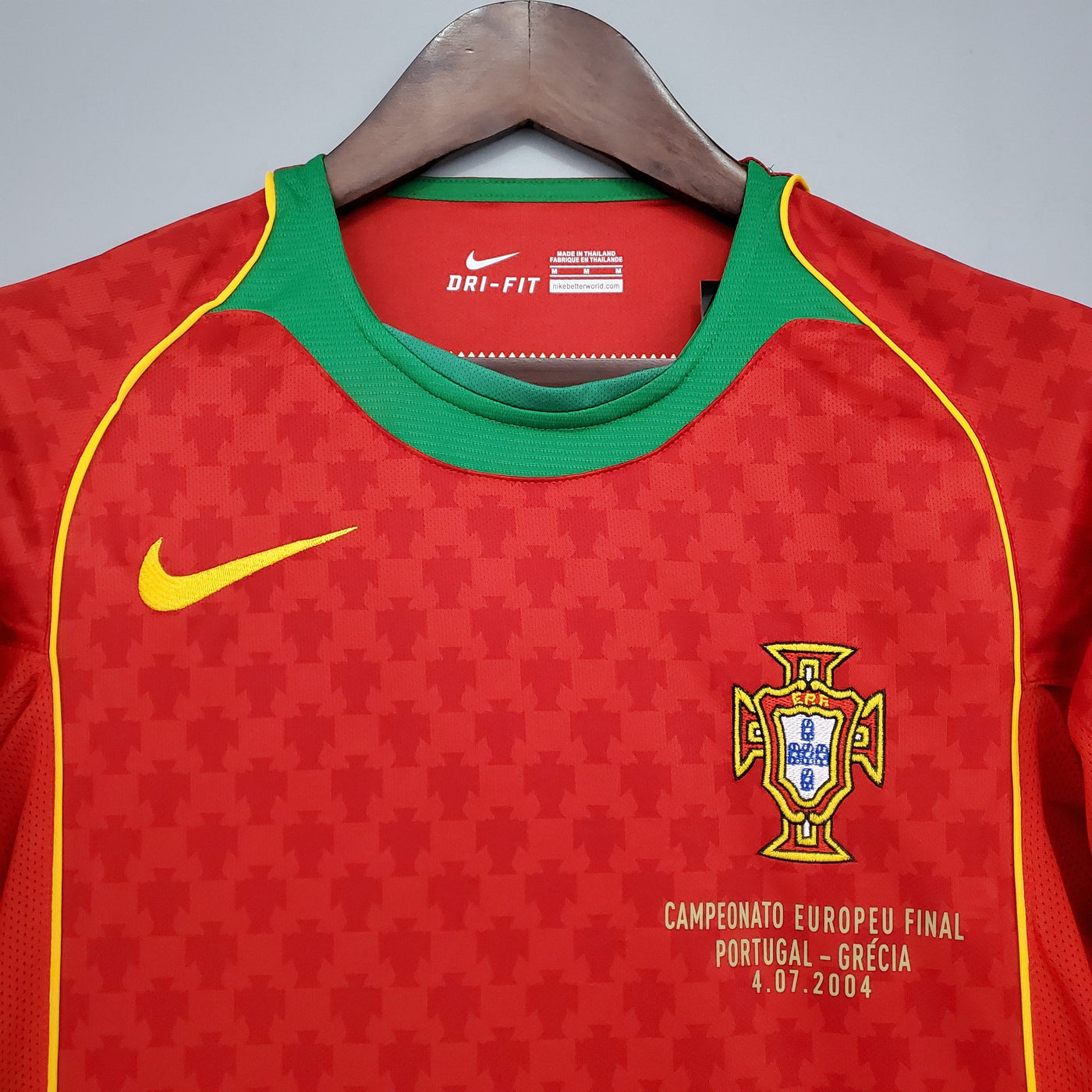 Portugal Ronaldo 17 Voetbalshirt Euro 2004 - Iconisch Shirt in Maten S tot XXXL