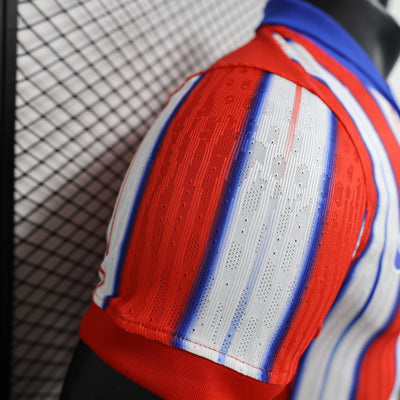Officiële Atlético Madrid Derde Shirt 2024/2025 - Rood, Wit en Blauw