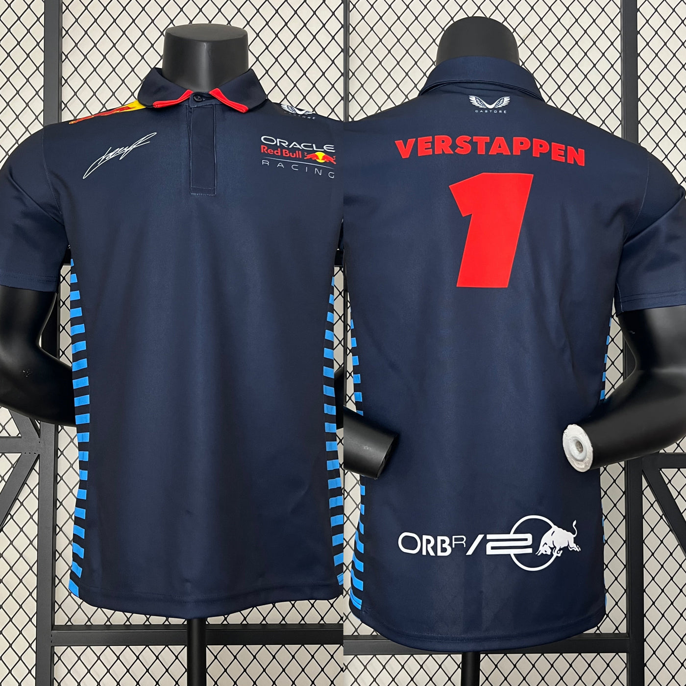 Formula 1™ Team Polo Shirt - Red Bull Racing Oracle - 1 Verstappen Edition