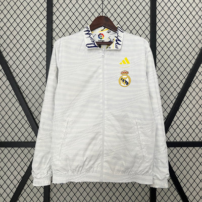 Real Madrid Windbreaker Trench Coat Reversible 2024/2025