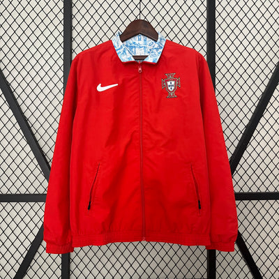 Officiële Portugal Windbreaker Trench Coat Reversible 2024/2025 – Maten S tot XXXL