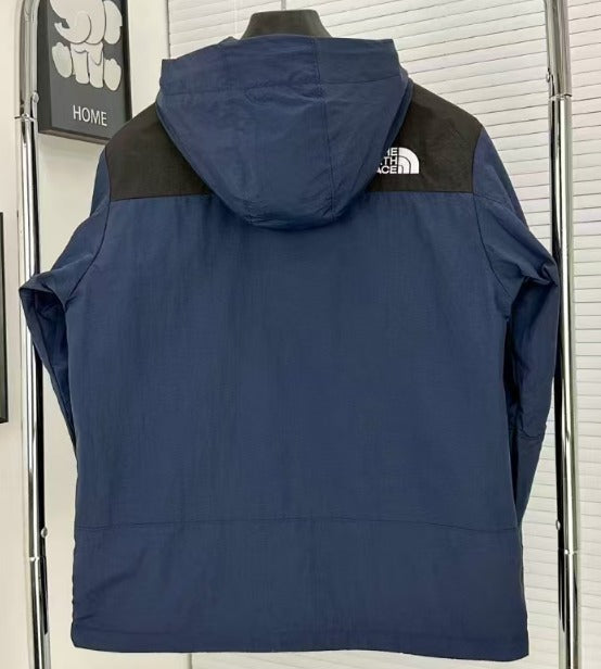 The North Face Martis Jacket Windbreaker Leather Blue/Black