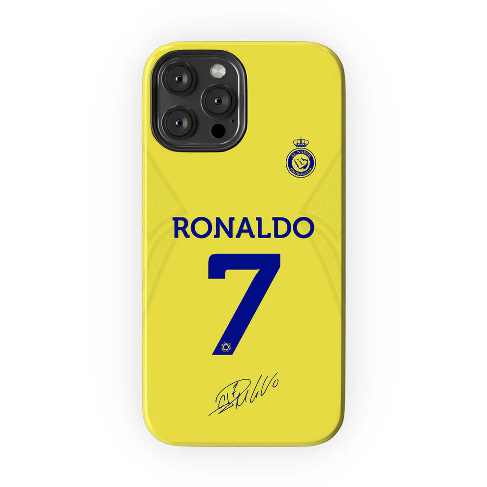 Al Nassr Home Cover - Custom Soccer Phone Case 7 Ronaldo