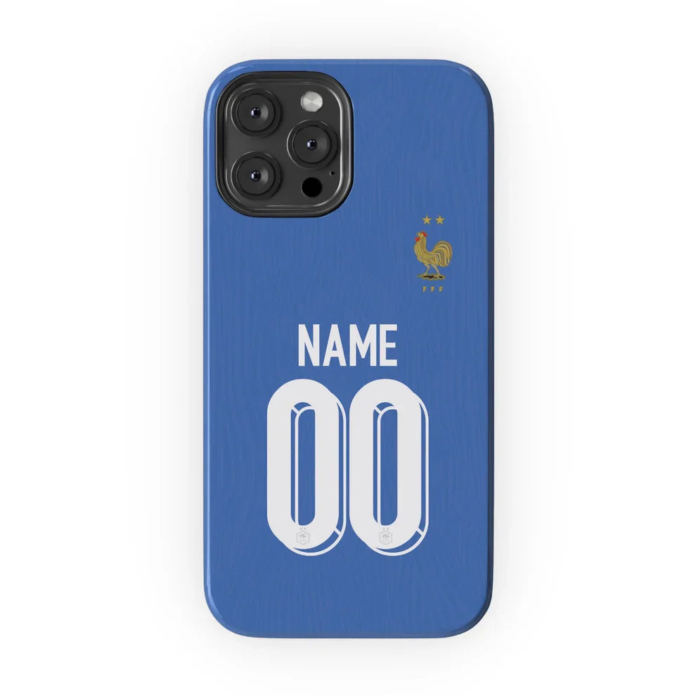 France Home Cover - Customizable Soccer Phone Case