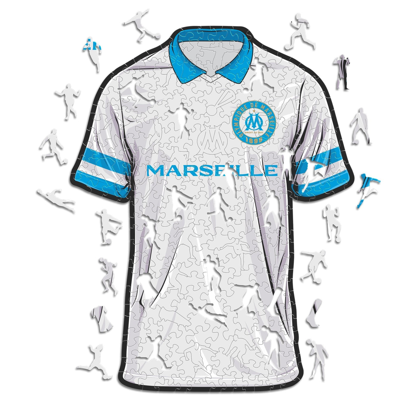 Shirt Olympique de Marseille - Football Puzzle