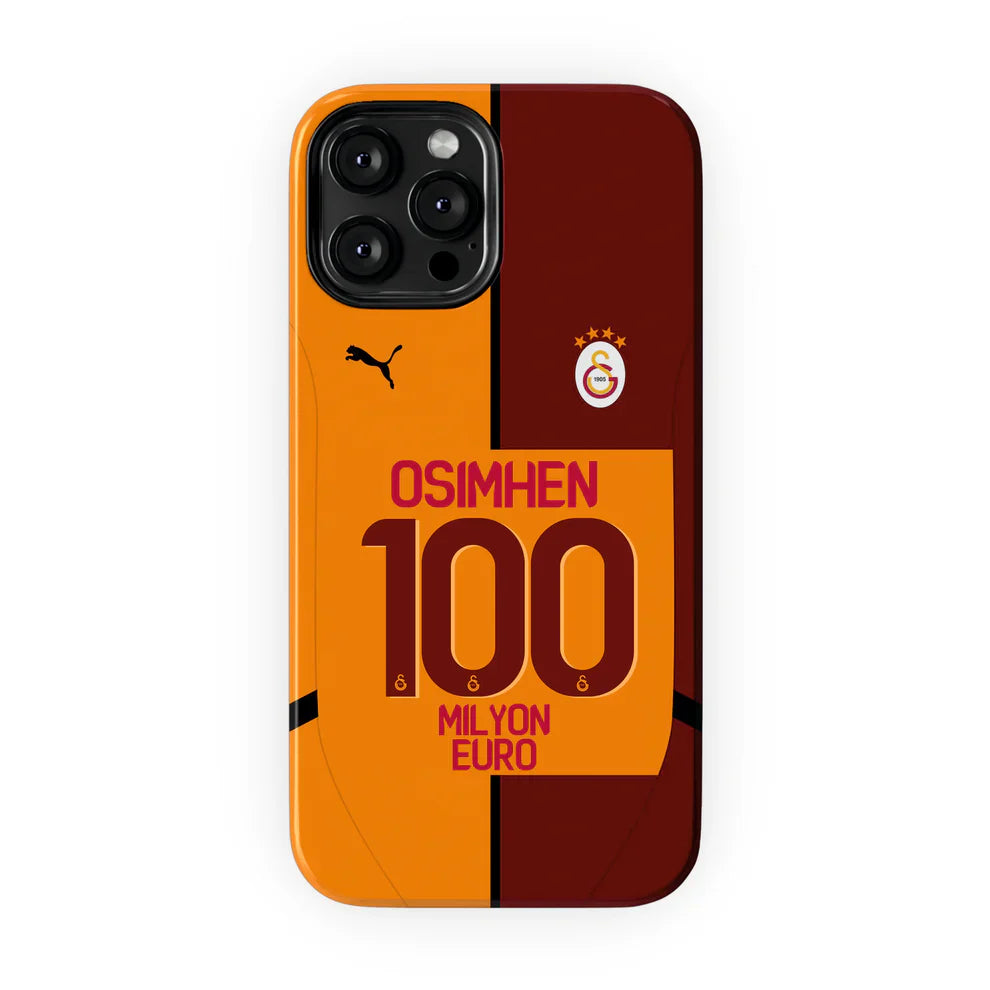 Galatasaray Cover - Custom Soccer Phone Case Osimhen