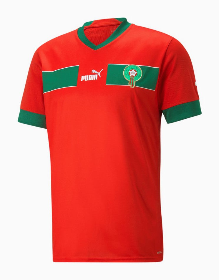 Officiële Marokko Thuis Shirt 2022 – Verkrijgbaar in Maten S tot XXXL