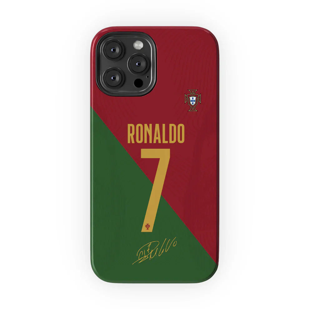 Portugal Home Cover - Custom Soccer Phone Case 7 Ronaldo