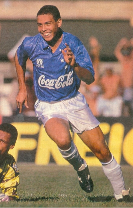 Young Ronaldo Cruzeiro Shirt Retro Edition 1993/1994