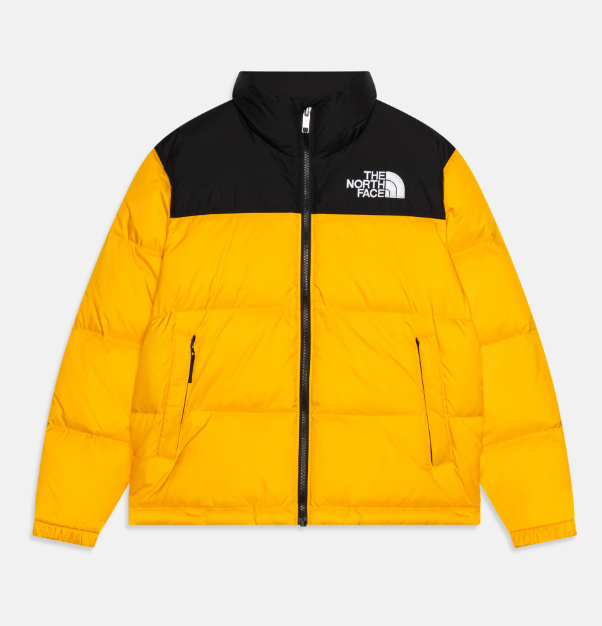 Jacket North Face Black/Yellow Underwear Retro Nuptse