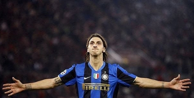 Zlatan Ibrahimovic - Inter Home Retro Shirt 2008/2009
