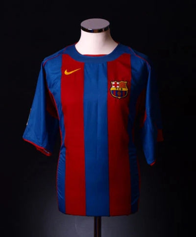 Henrik Larsson - Barcelona Home Retro Shirt 2004/2005