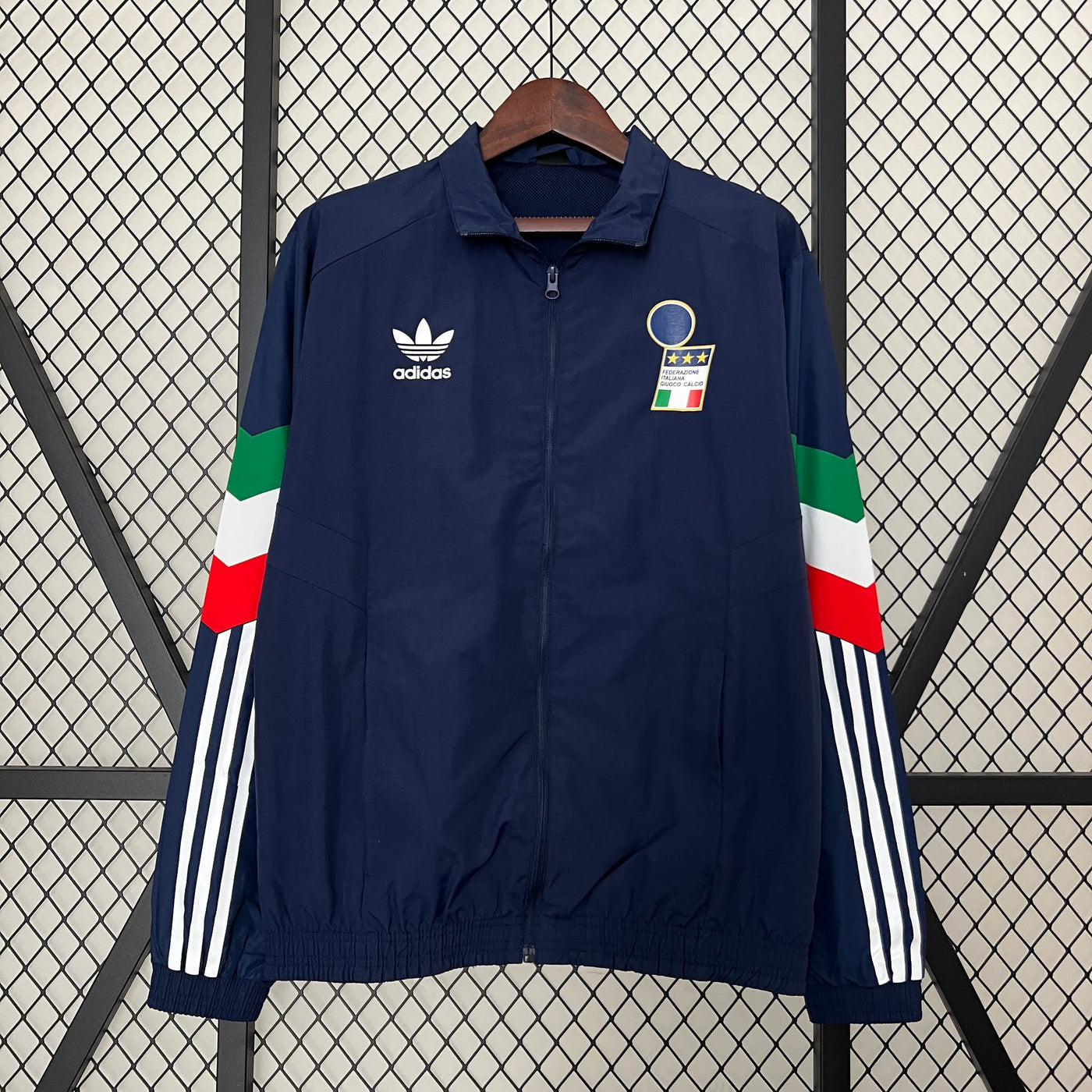 Officiële Italië Windbreaker 2024/2025 – Maten S tot XXL