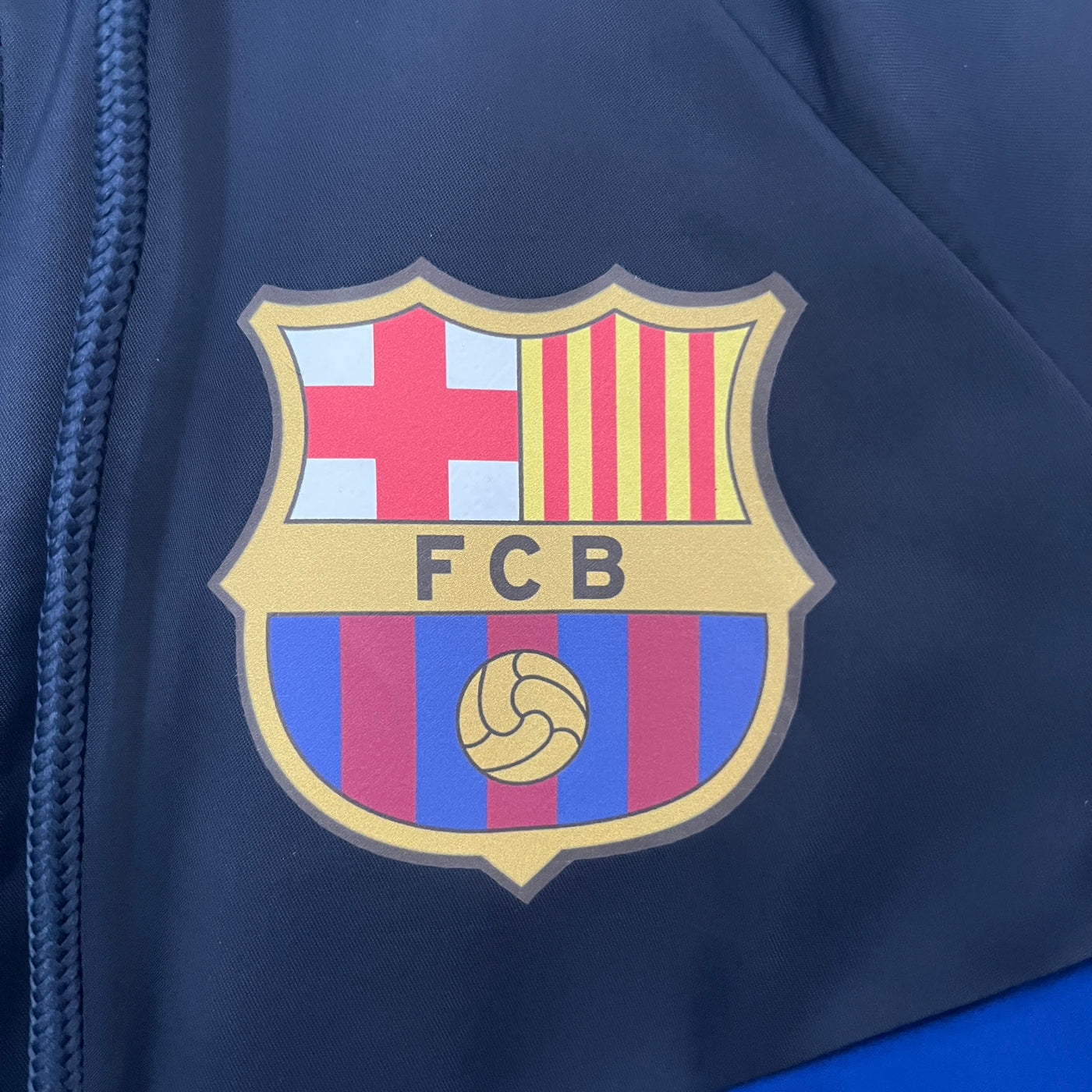 Officiële FC Barcelona Windbreaker 2024/2025 – Maten S tot XXL