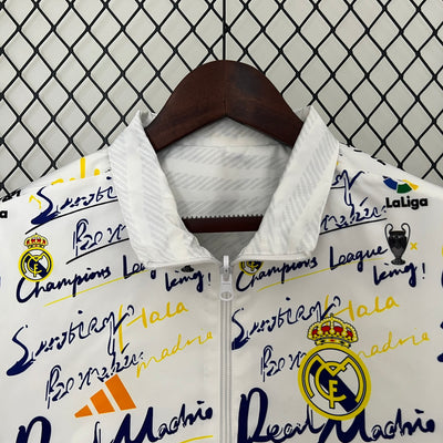 Real Madrid Windbreaker Trench Coat Reversible 2024/2025