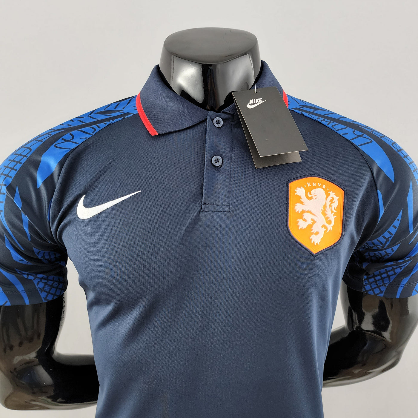 Nederland Royal Blue Polo – Maten van S tot XXL voor Stijlvolle Oranje Supporters!