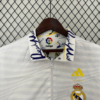 Real Madrid Windbreaker Trench Coat Reversible 2024/2025